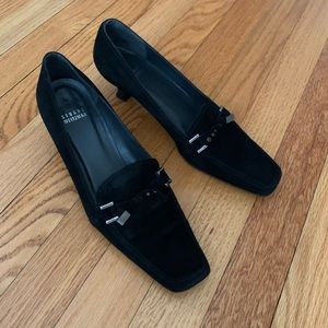 Stuart Weitzman Black Suede Shoes